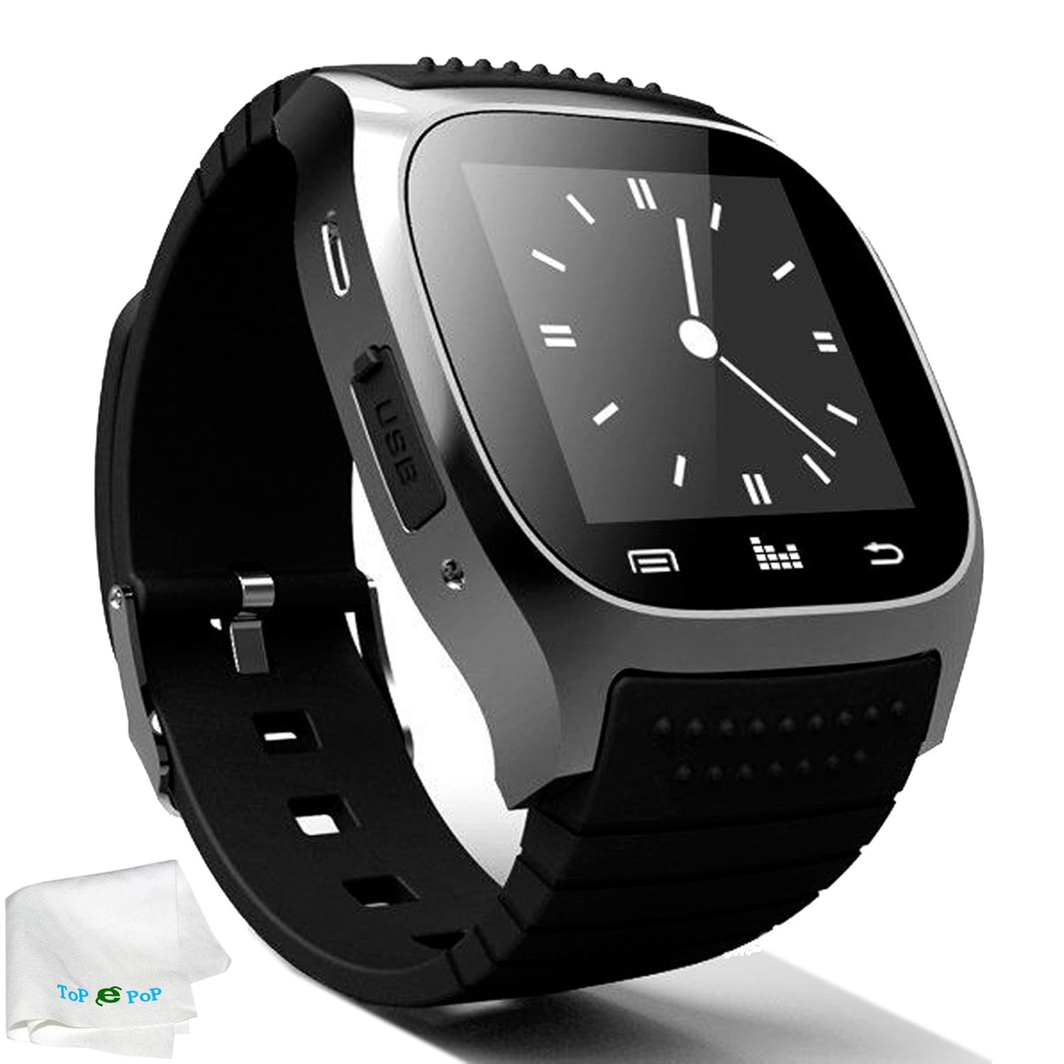 Amazon.com: Bluetooth Smart Watch Touch Screen Smartwatch ...