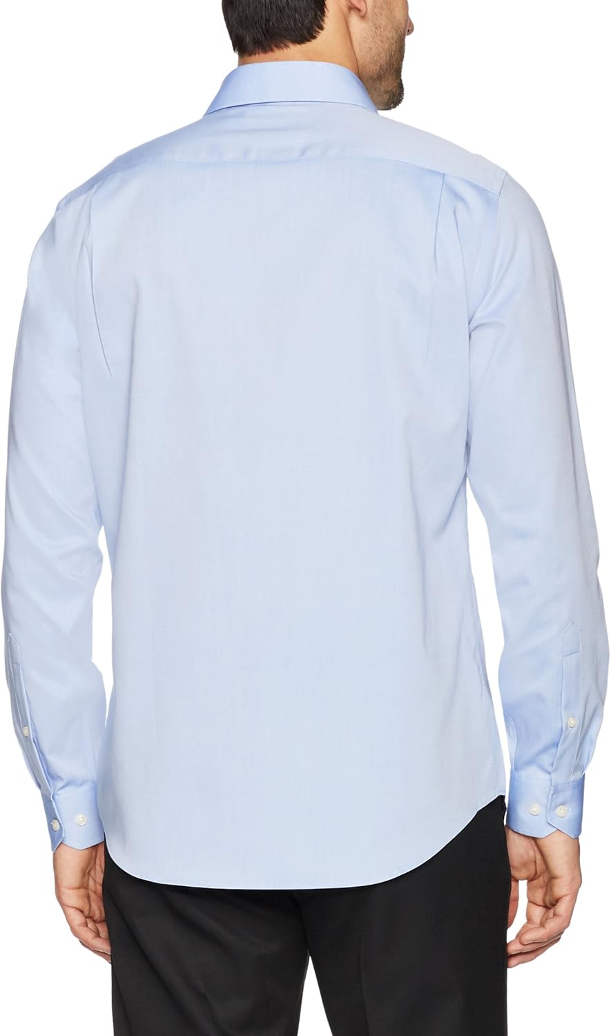  Brand - Buttoned Down Men's Tailored Fit Cutaway-Collar Solid Pinpoint Dress Shirt, Supima Cotton Non-Iron: Clothing