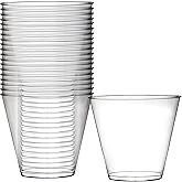 Blue Sky Disposable Plastic Party Cups - 5oz | 20-Pack - Perfect for Beverages & Events