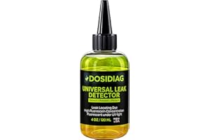 DOSIDIAG Universal Leak Detector – Tracer Dye for Pool, Spa, Plumbing, Roof, Car – High Visibility – Fast Detection - 100% UV