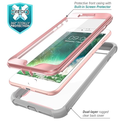 i-Blason Case for iPhone Plus/iPhone Plus, [Ares] Full-Body