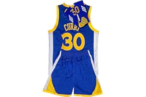 GENERIC Kids Basketball Jerseys Uniform Set - Youth Basketball Jersey Tank Top+Shorts+Socks for Boys Girls