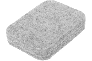 INNOHHUSTLE Natural Wool Needled Felting Pad Needle Felting Mat 4.6 * 3.4'' Needle Felting Tools Wool Felt Needle Felting Supplies Felting Tools for Felting Projects Natural Wool Needled Felting Mat