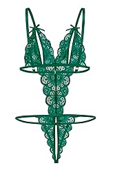 Avidlove Sexy Lingerie for Women Crotchless Teddy