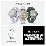 Garmin Lily 2 Active 38mm GPS Smartwatch Cream Gold with Hidden Display view 7