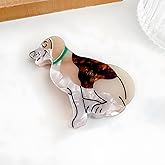 Beagle Claw Clips,Dog Shape Animal Hair Clip, New Big Claw Barrettes For Women. (1pcs-Beagle)