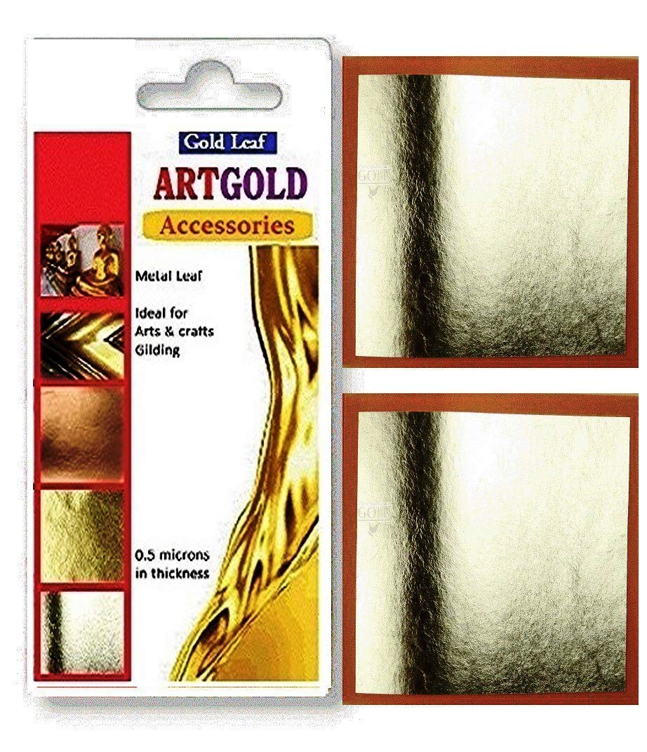 Silver Leaf Sheets - 100 Sheets Quality 70mm x 70mm