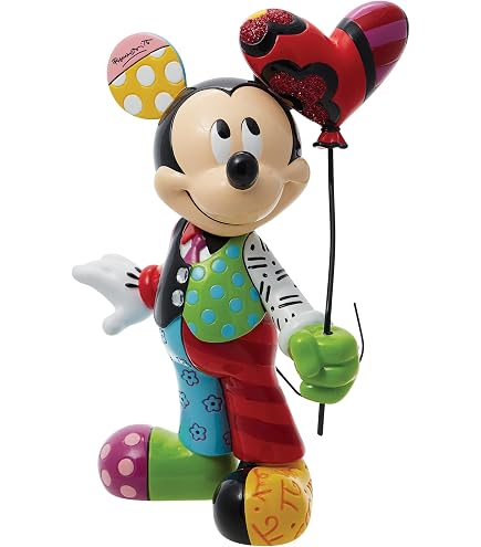 Amazon.com: Enesco Disney by Britto Midas Mickey Mouse Holding