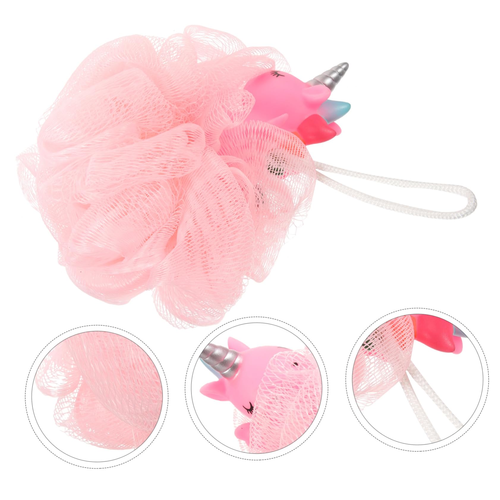 PLAFOPE Bath Sponge Bath Cleaning Loofahs Baby Bath Loofahs Kids Loofah