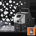 Wisdomlit Smoke Machine, 3-in-1 Bubble Fog Machine, 450W Bubble Fogger with Remote Control, Make Colourful Bubbles | Fog Bubb