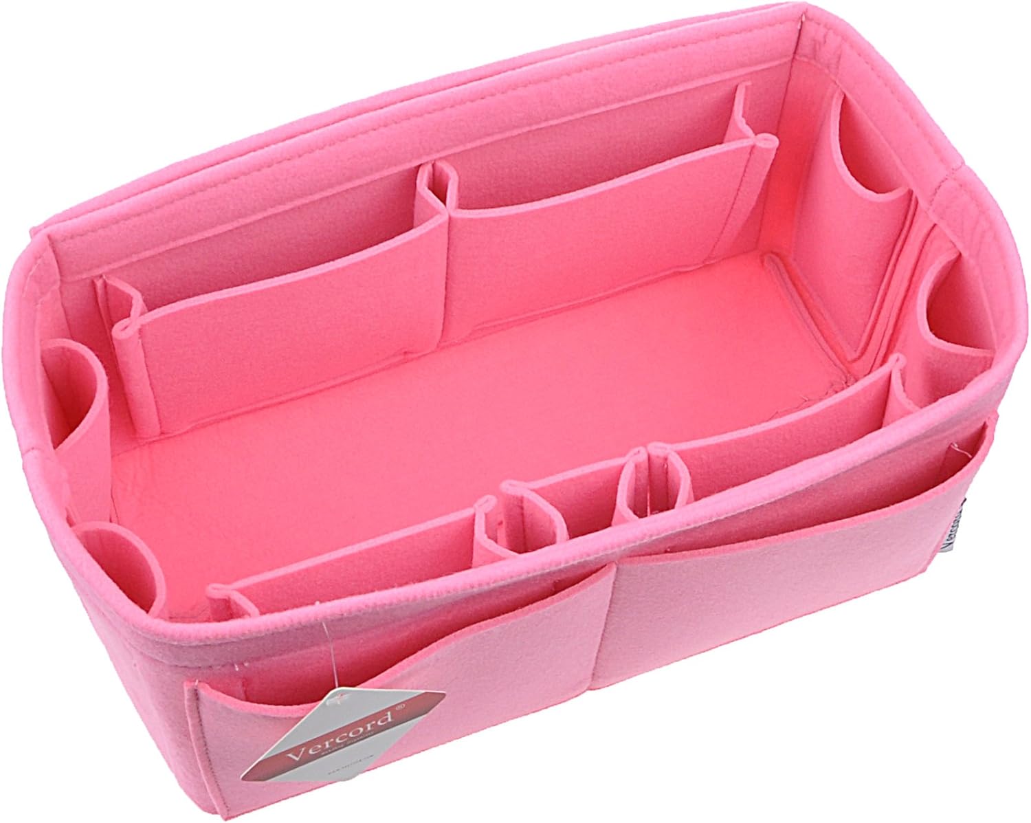 Vercord Felt Purse Organizer Insert Liner Divider for Womens Handbags Totes Many Colors Sizes