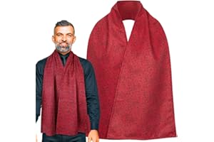 DESIGNED TO DINE Adult Bib Scarf - Dignified Alternative to Bibs | Washable and Reusable Clothing Protectors for Eating