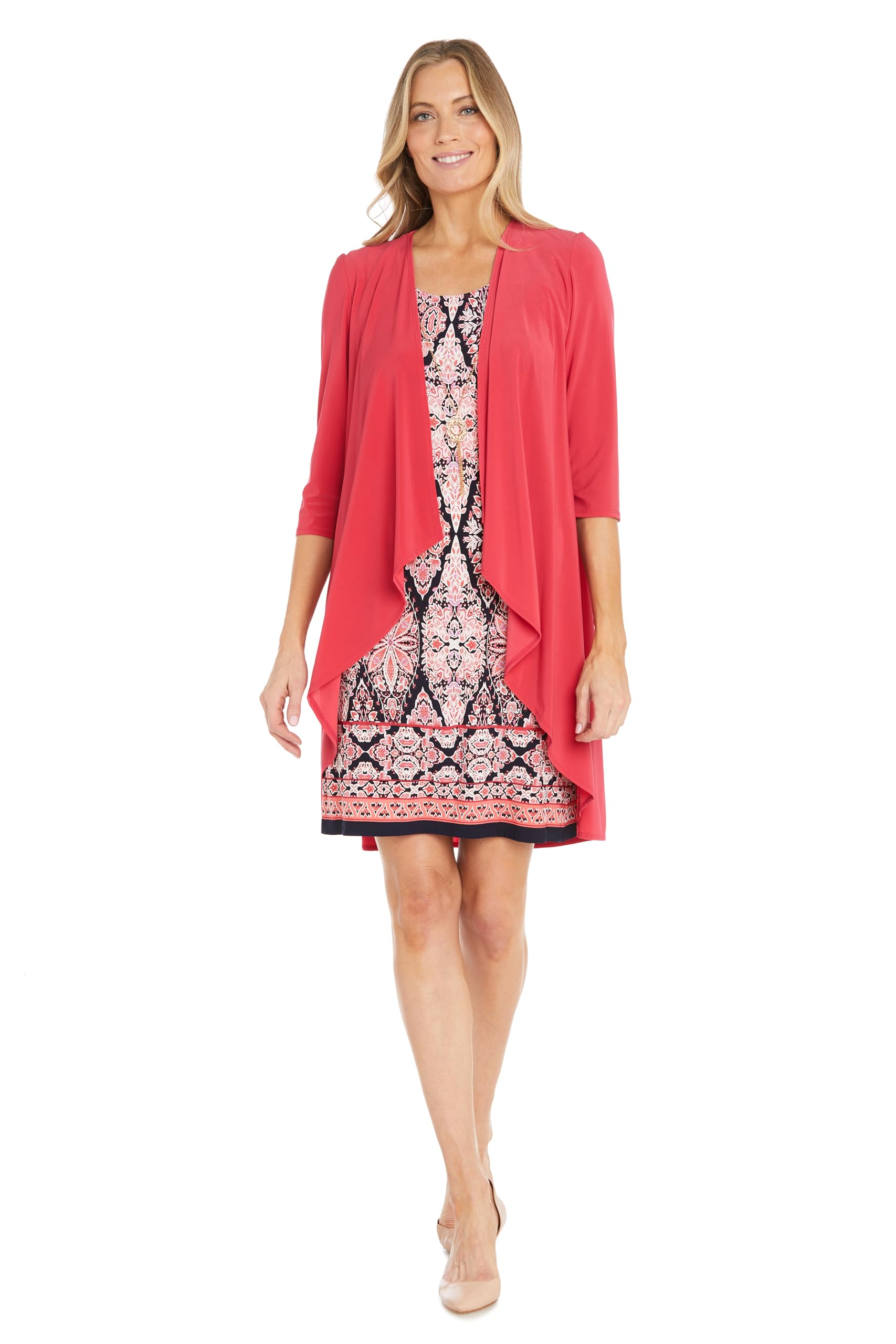 Photo 1 of SIZE 10-R&M Richards Women's Coral Bloom Ensemble