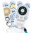 PINHUI 32GB Cute Panda MP3 Player for Kids - Cartoon Portable Music Player, Child MP3 Player with Bluetooth, Speaker Built in, FM Radio, Alarm Clock, Expandable 128GB Micro SD Card