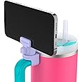 HydraClip Phone Attachment - Watch, Carry, Record, & Stay Organized, Use as Phone Stand or Tripod, Hands Free Detachable, Stanley Cup Accessories, Spring Loaded Secure Grip (Purple)