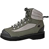FROGG TOGGS Men's Hellbender Waterproof Fishing Wading Boot for Fishing in Felt or Cleated, Felt, 10