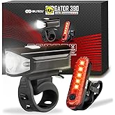 Bike Light Set Super Bright USB Rechargeable Bicycle Lights Waterproof