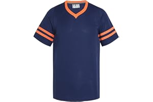 Pullonsy American Football Jerseys for Men Unisex Replica Plain Workout Sport Game Shirts Casual Outwear