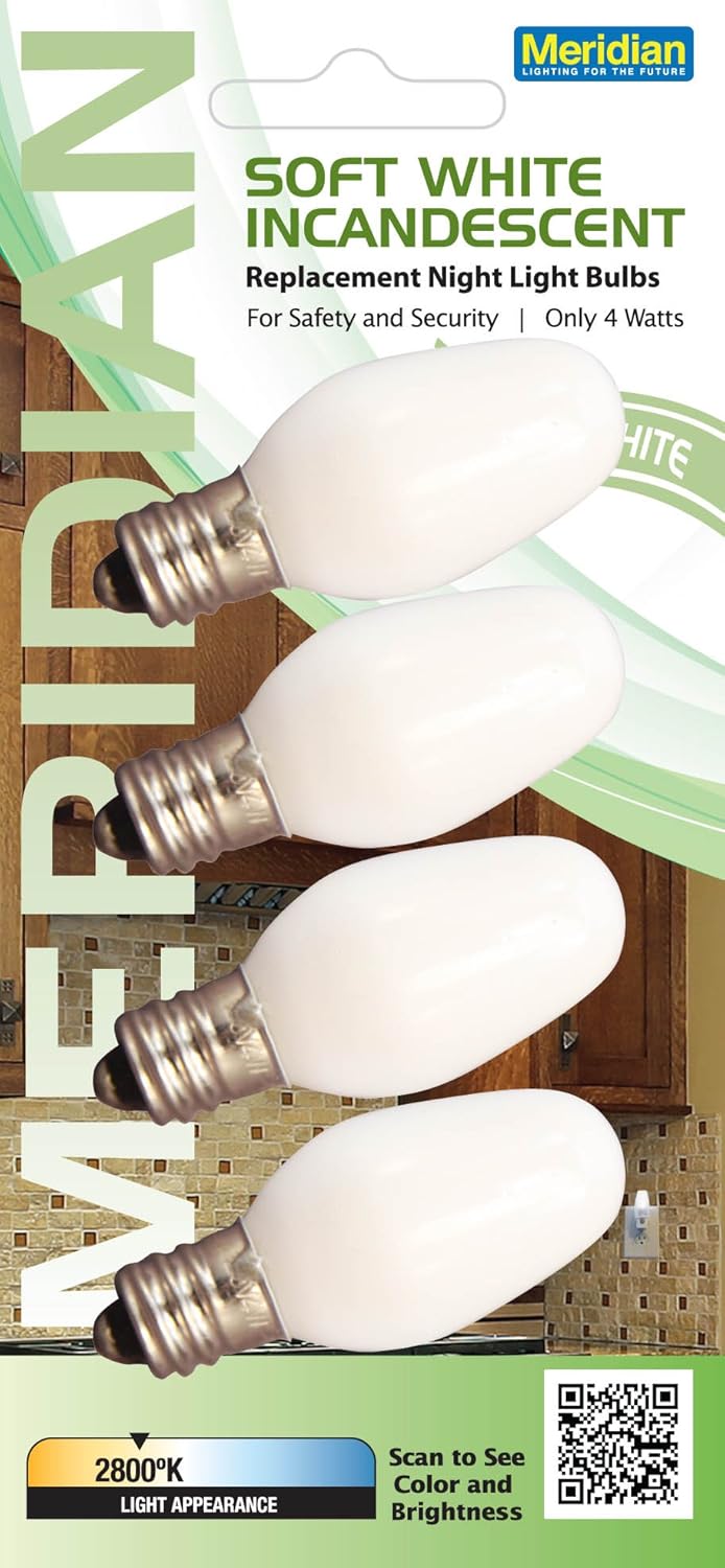 Best ge standard white night light bulb
