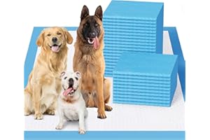 JollyMate Dog Pee Pads Extra Large 36"x36", 30 Pack X-Large Super Absorbent Pet Training Pads with Adhesive Tabs, 6 Layers Thick Leak-Proof Potty Pads for Dogs and Puppies
