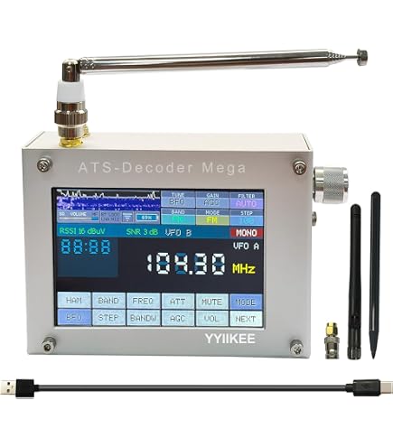 Amazon.com: SI4732 ATS-25 max-Decoder Full-Band Radio Receiver