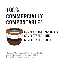 Amazon Brand - Happy Belly Colombian Compostable