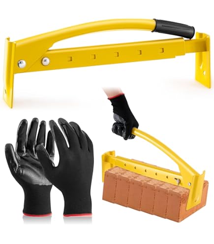 Bon Tool 11-295 Heavy Duty Square Brick Tongs - Hand Tool