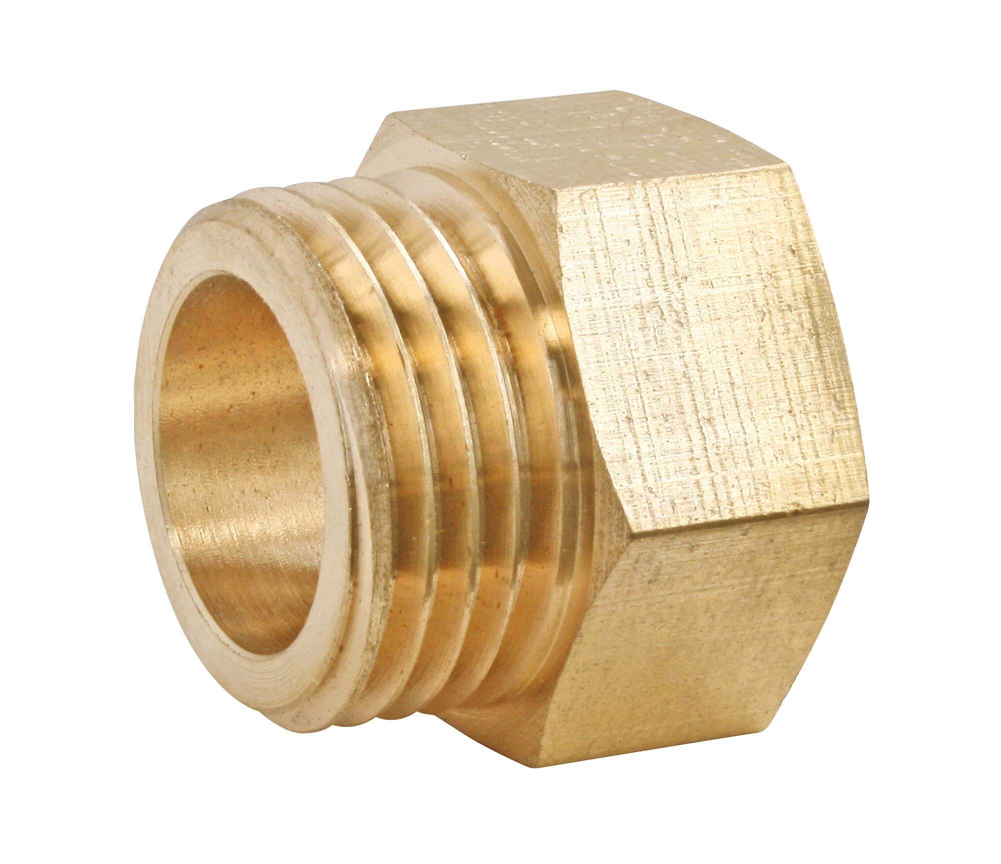SOMATHERM FOR YOU //100-20 Conn gleich Messing MF Equal Brass Attachment-Male Female, Single Unit, 20/27 (3/4")