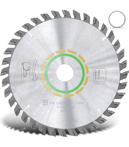 Festool Fine Tooth Saw Blade, 260 x 2.5 x 30 W80, Silver