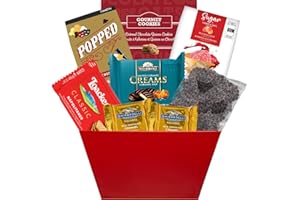 Enchanting Gourmet Gift Basket – Best Premium Chocolate, Cookies & Candy Snack Box | Great Gift for Birthdays, Holidays & Cor