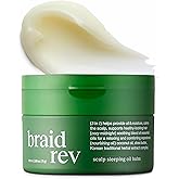 Bephor Braid Rev Scalp Sleeping Oil Balm, 2.65 Oz, Nourishing Night Care | K-Beauty for Braids &amp; Dry Itchy Scalp Care, Balm-to-Oil Formula with Coconut &amp; Shea Butter, Reduces Sebum &amp; Strengthens Roots