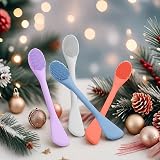 RamPula Silicone Face Mask Brush Dual End Spatula & Bristle Scrubber view 2