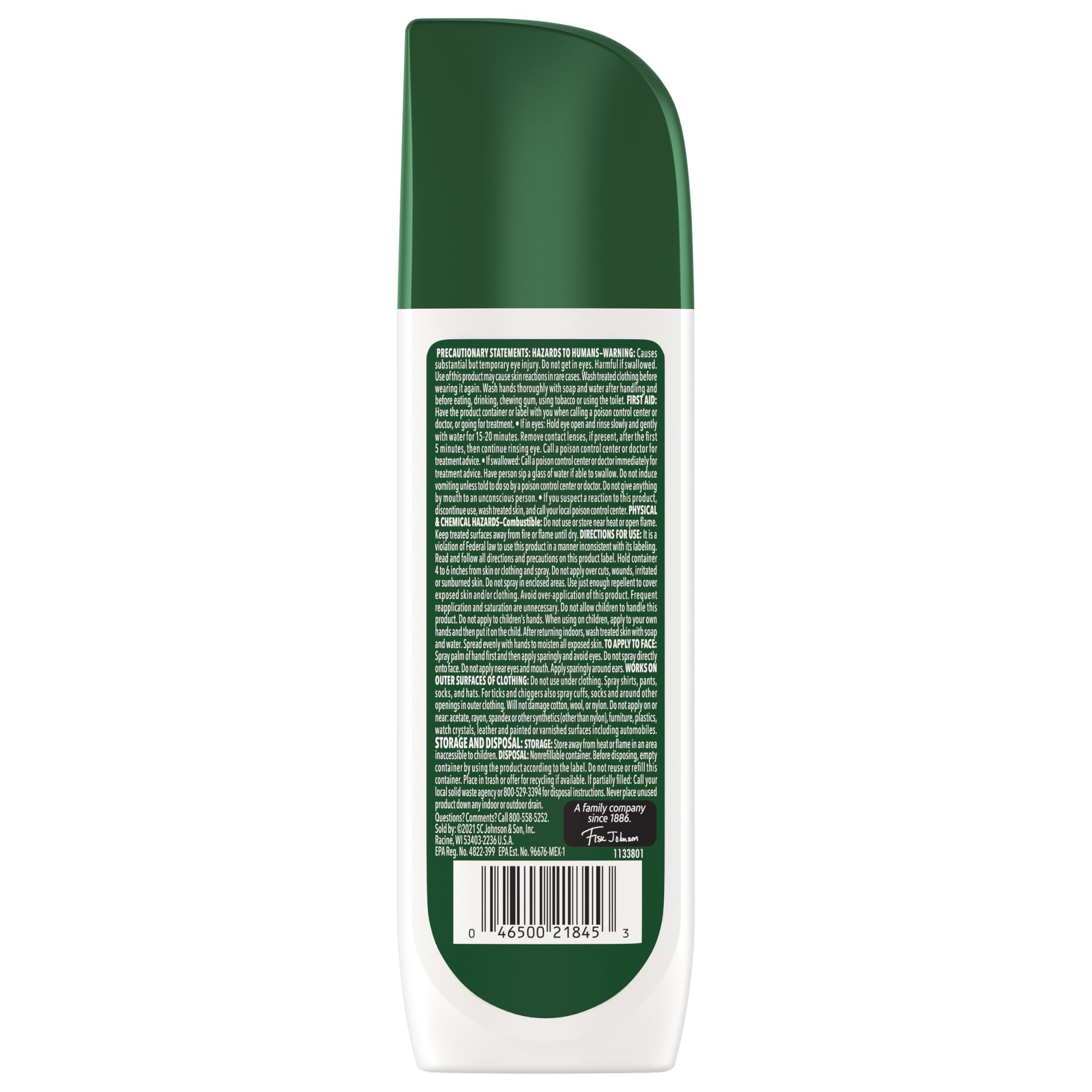 OFF! Deep Woods Insect Repellent VII Spritz, Bug Spray with Long Lasting Protection from Mosquitoes and Ticks, 6 oz