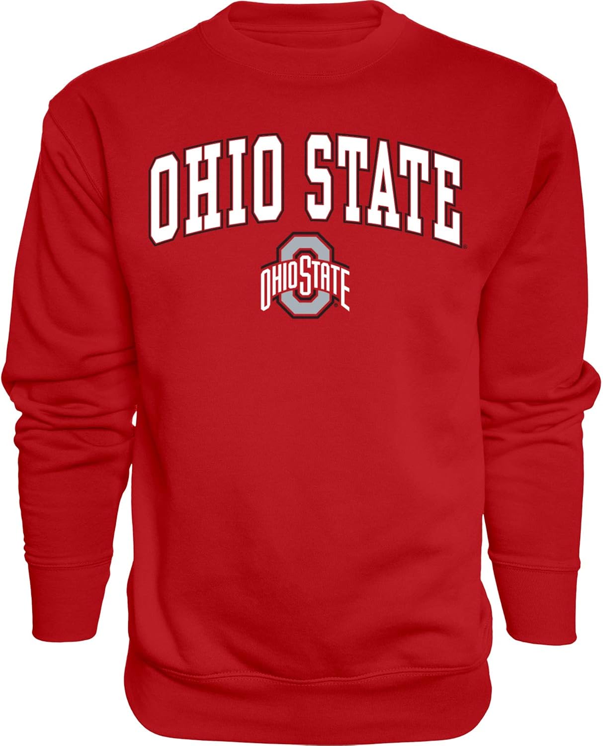 Blue84 NCAA mens Crewneck Sweatshirt Team Color Arching Over