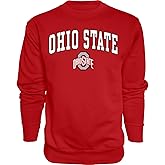 Blue 84 NCAA mens Crewneck Sweatshirt Team Color Arching Over