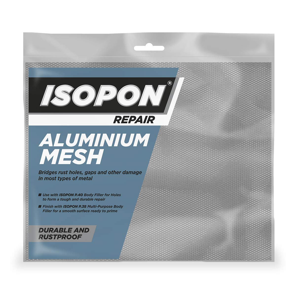 UPOL UPPM1 Isopon Aluminium Mesh, 25 cm x 20 cm
