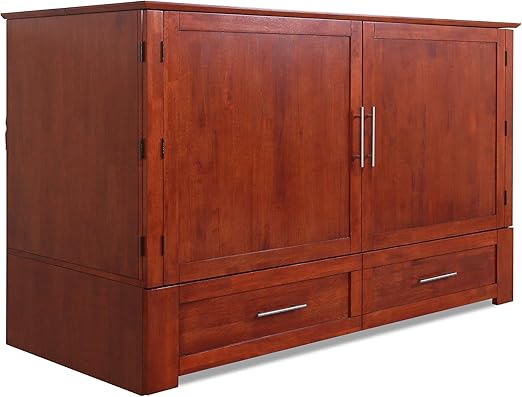 Amazon Com Kaneshiro Queen Storage Murphy Bed With Mattress Kitchen Dining