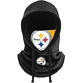 NFL Team Logo Team Color Drawstring Winter Cap Hooded Gaiter Balaclava Face Cover