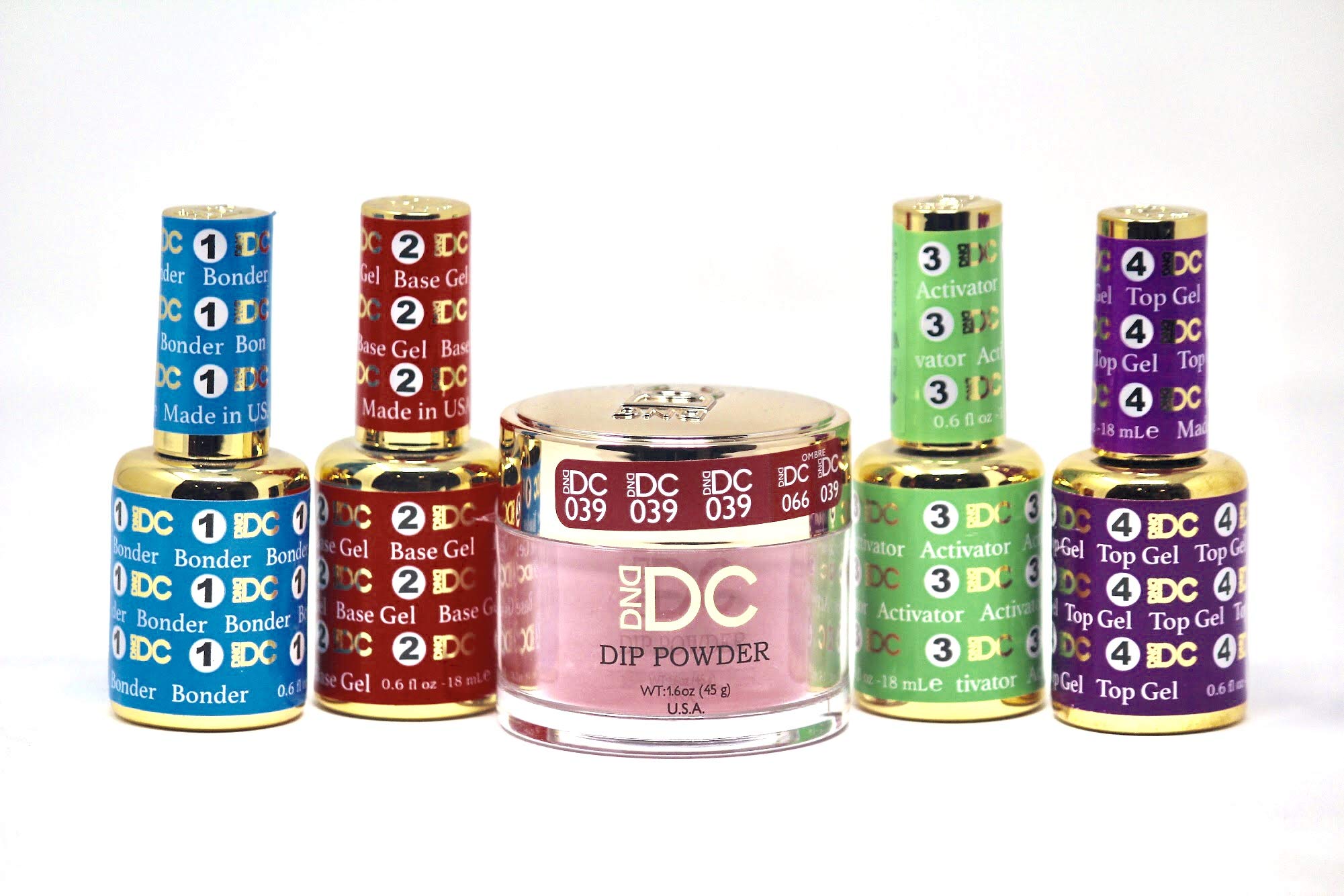DND DIP POWDER KIT (DC 039 FIRE BRICK)