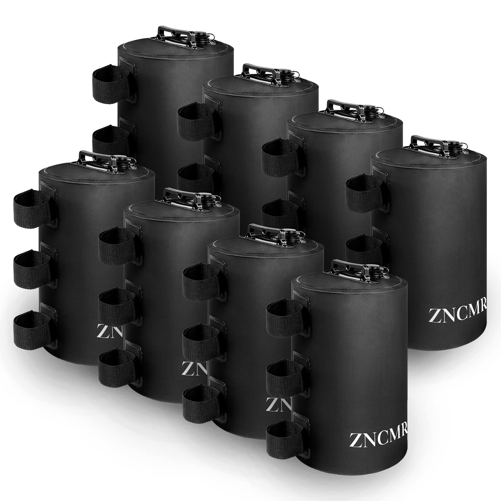 Photo 1 of ZNCMRR Canopy Water Weight Bag,176 LBS Water Tent Weights Set of 8 Leg Weights for Pop Up Canopy, Tent, Gazebo, Black