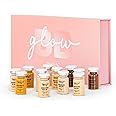 BRÜUN BB Glow Starter Kit of 12 Vials for Spa and School - A Pigment Set for Skin Care to use with Derma Pen and Rollers for Fresh Look and Lasting Results
