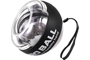 Gyro ball Gyroscopic Wrist Trainer Stress Mobility Resistance Support Muscle Tendon Arms Fingers Hand Forearm Exerciser Grip 