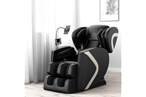 GDFStudio Zero Gravity Massage Chair Recliner with Full Body Air Pressure, Heat Therapy, Foot Massage, Multiple Auto Modes - Perfect for Relaxation and Stress Relief