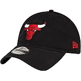 New Era Unisex-Adult NBA Core Classic 9TWENTY Basketball Black Alternate Adjustable Hat Cap One Size Fits All
