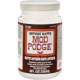Mod Podge Antique Matte Waterbase Sealer, Glue and Finish (8-Ounce), CS12948, 1 Pack