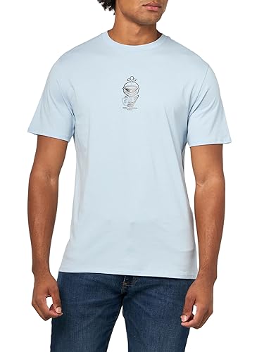 KARL LAGERFELD Paris Men's Sportswear t-Shirt, Light Blue, XX-Large - Amazon deal for $29.39