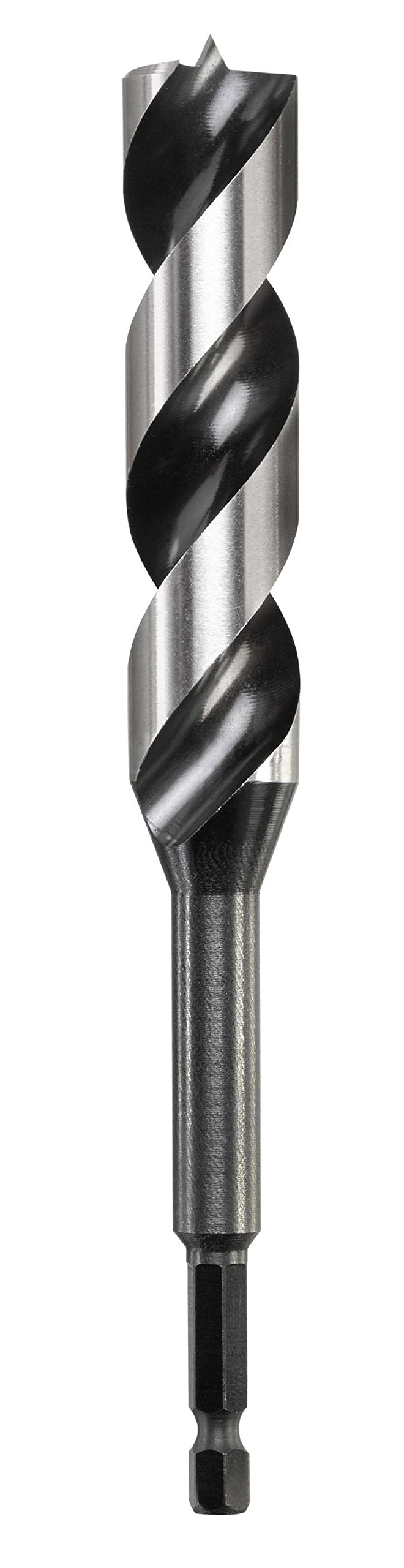 kwb 3-S Japan Snake bit Ø 30 Mm, 165 Mm Made of Bright-Ground Cv Steel with Super-Sharp Point Grinding, Centre Point and E 6.3 Shank