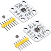 QCCAN 6PCS High Precision AS5600 Magnetic Encoder Magnetic Induction Angle Measurement Sensor Module 12bit (2)