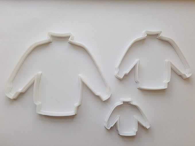 Jumper Cookie Cutters (Winter Christmas Dough Fondant Biscuit Pastry