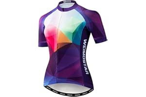 WEIMOSTAR Women's Cycling Jersey Bike Shirts Short Sleeve Ladies Bicycle Clothing MTB Cycle Jacket
